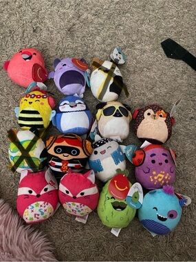 Colorful Plush Toy Set